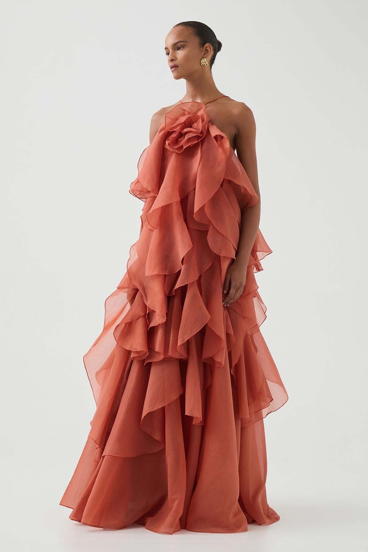 Vestito lungo Tartar Castle Stacks Maxi