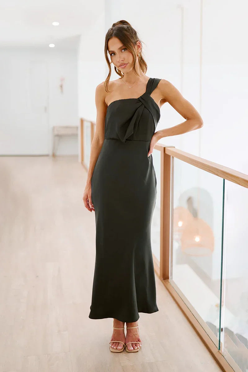 Vestito lungo Greta Maxi - Nero