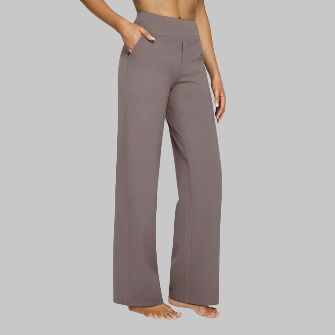 Calista | Pantaloni Fluidi in Jersey Morbido