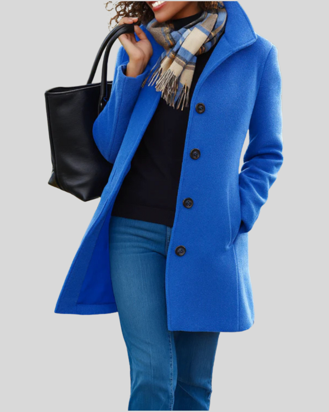 Zuzana | Cappotto Classico con Bottoni