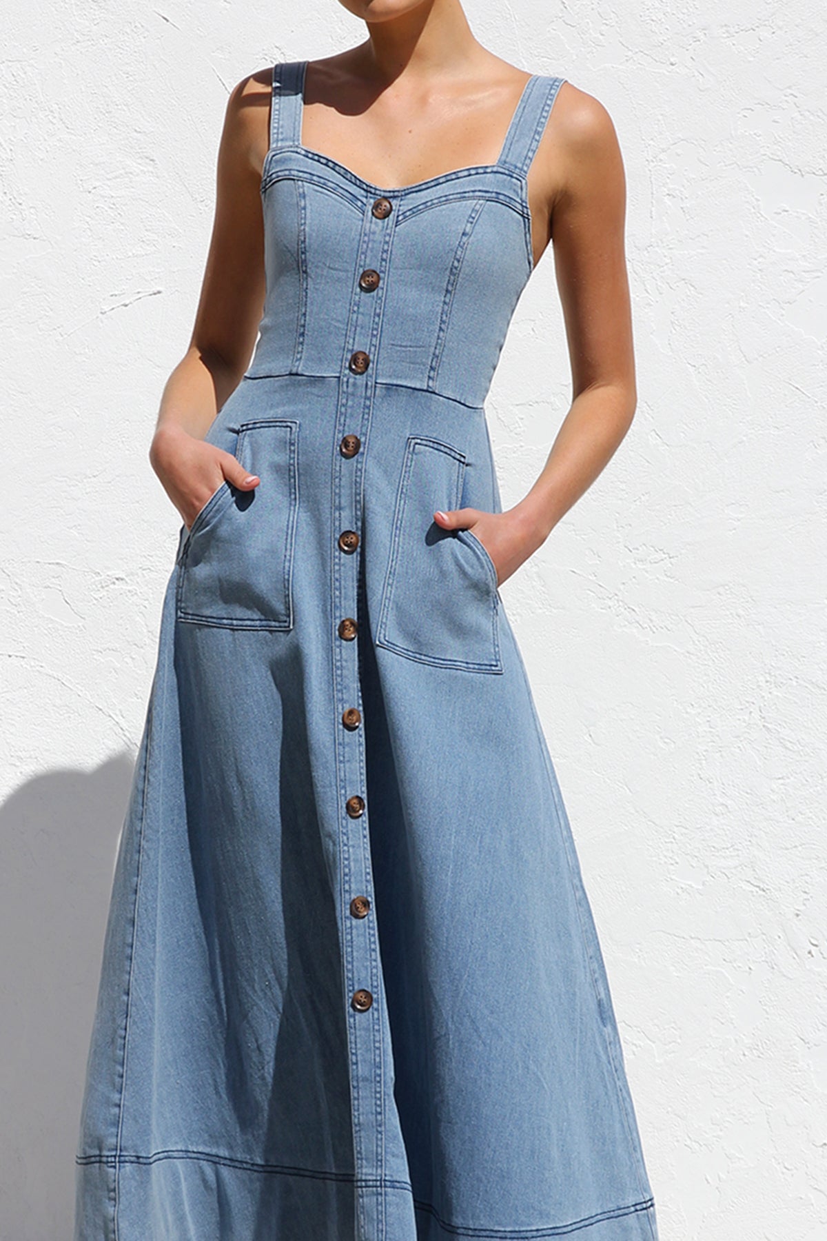 Vestito Danielle in jeans blu