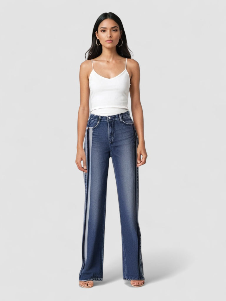 Jeans con Pannelli Largos