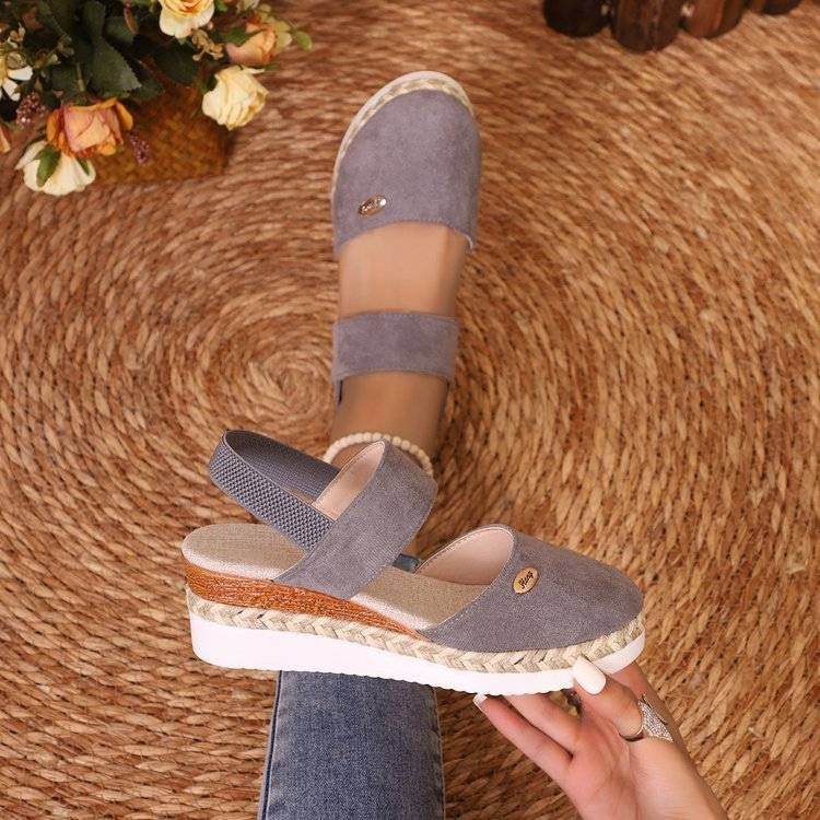 Antonia - Sandali Ortopedici con Piattaforma, Ventilanti e Confortevoli