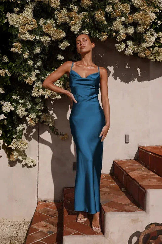 Vestito Maxi Willow - Blu Navy