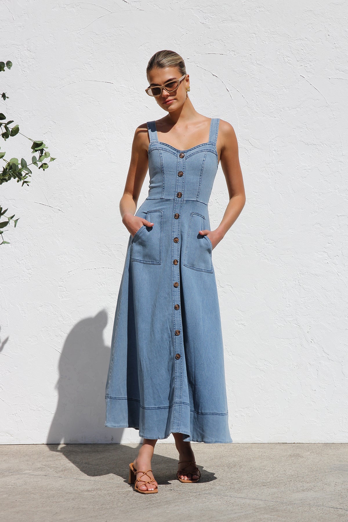 Vestito Danielle in jeans blu