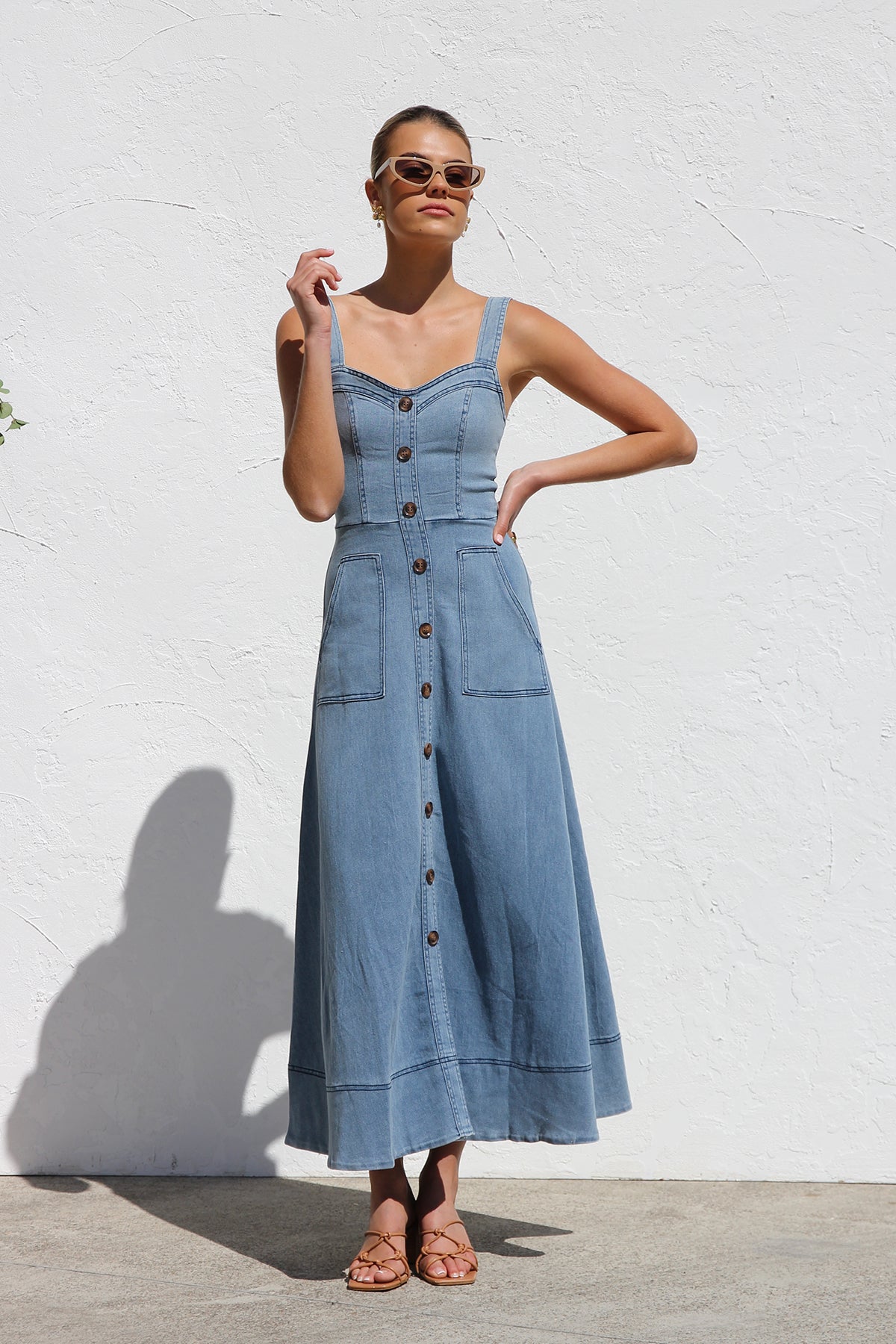 Vestito Danielle in jeans blu