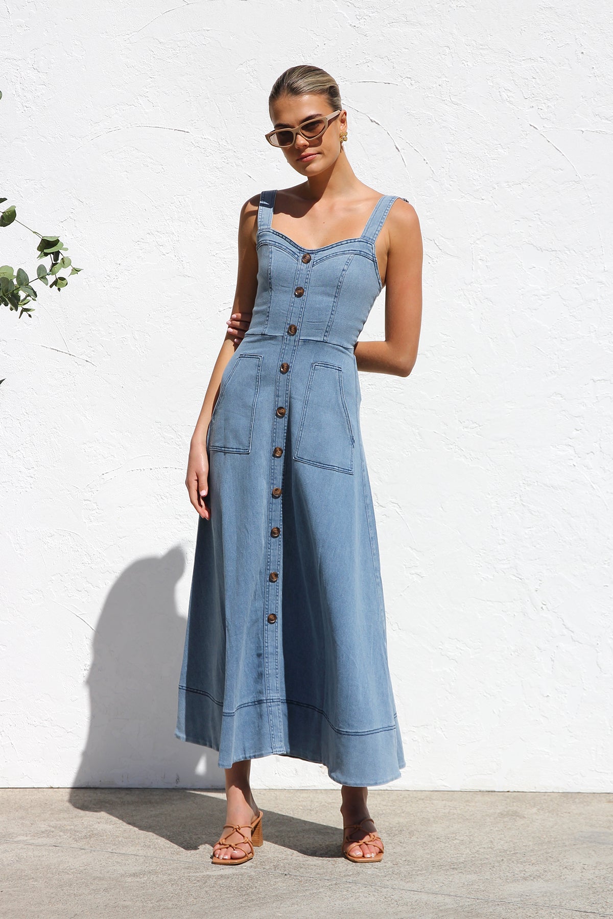 Vestito Danielle in jeans blu