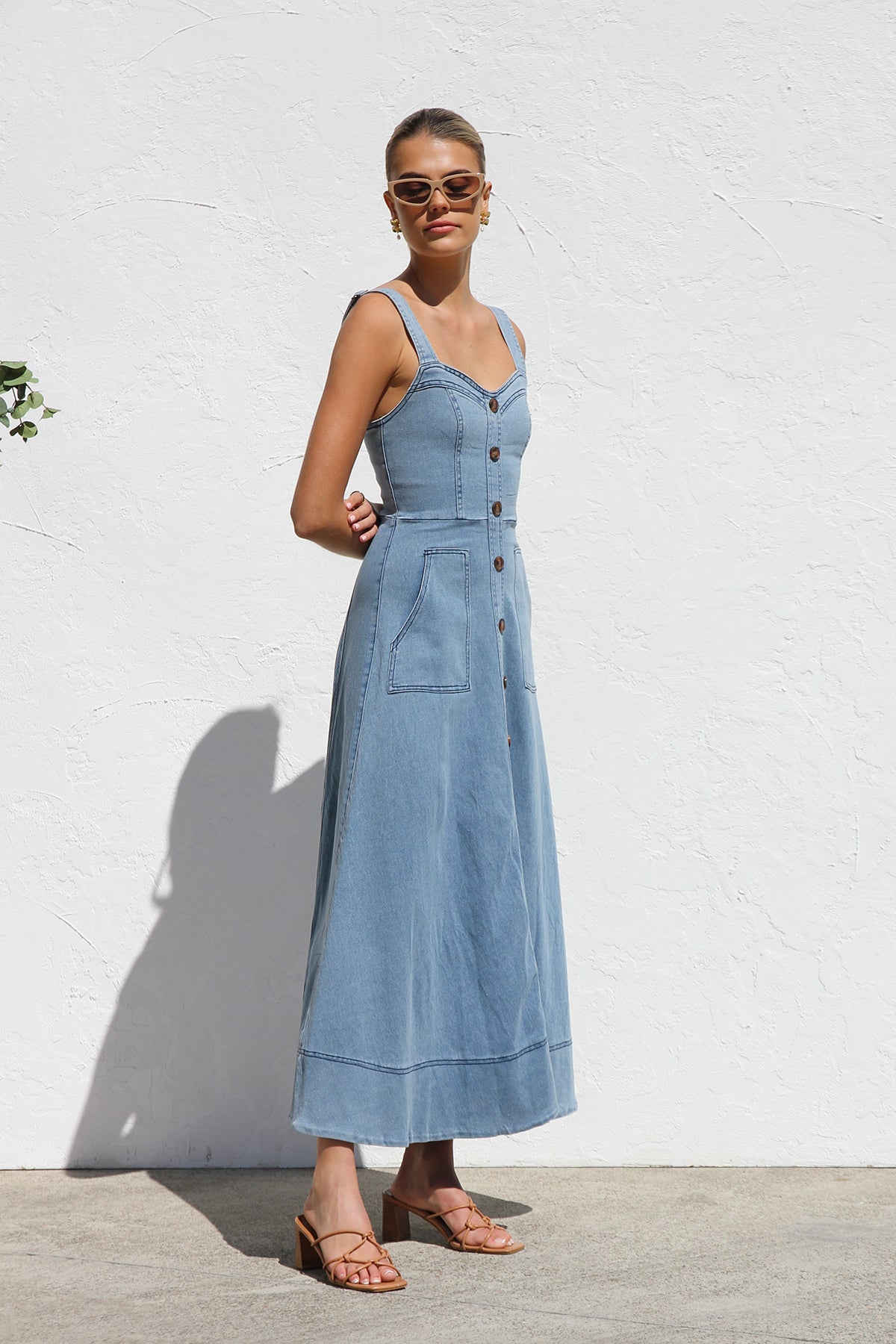 Vestito Danielle in jeans blu