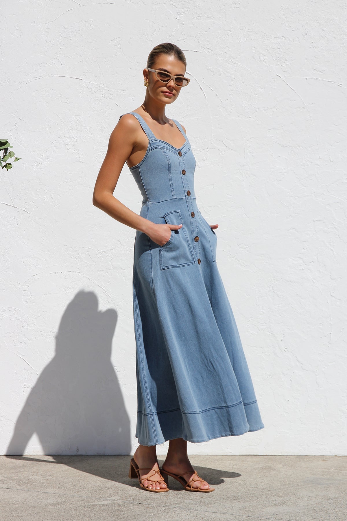 Vestito Danielle in jeans blu