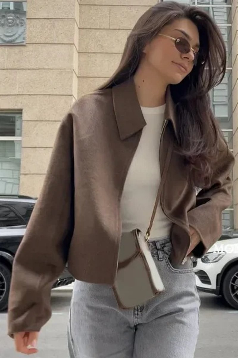 Giacca con zip