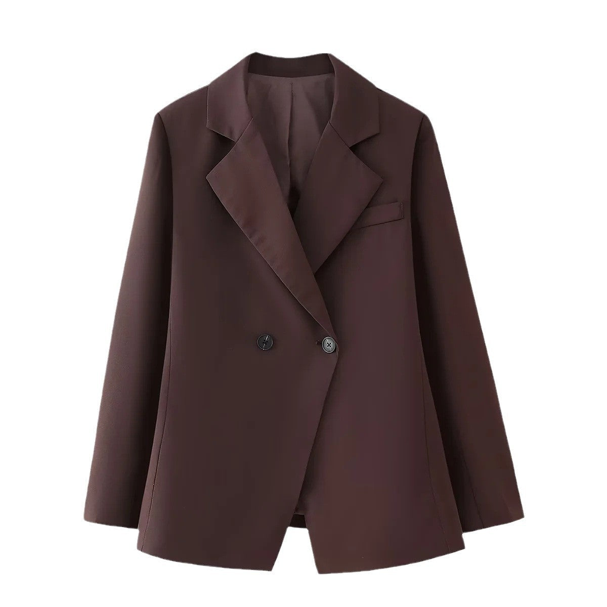 Blazer aderente a vita alta