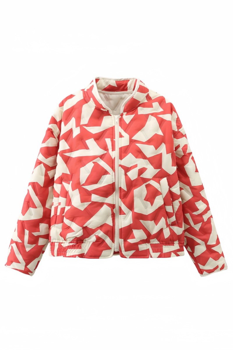 Giacca bomber cropped patchwork Pacino