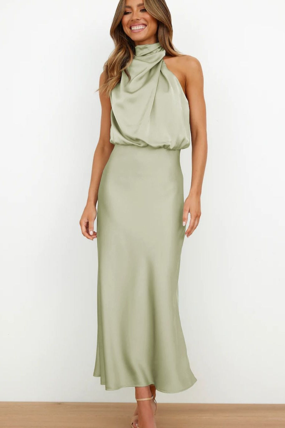 Vestito Maxi Esther - Verde Chiaro