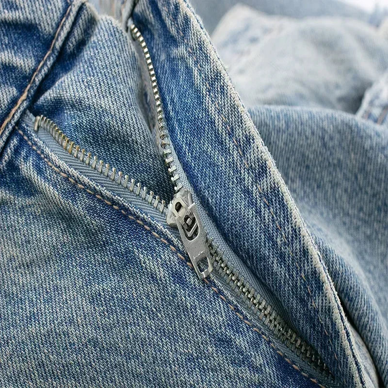 Jeans Patchwork Şicco