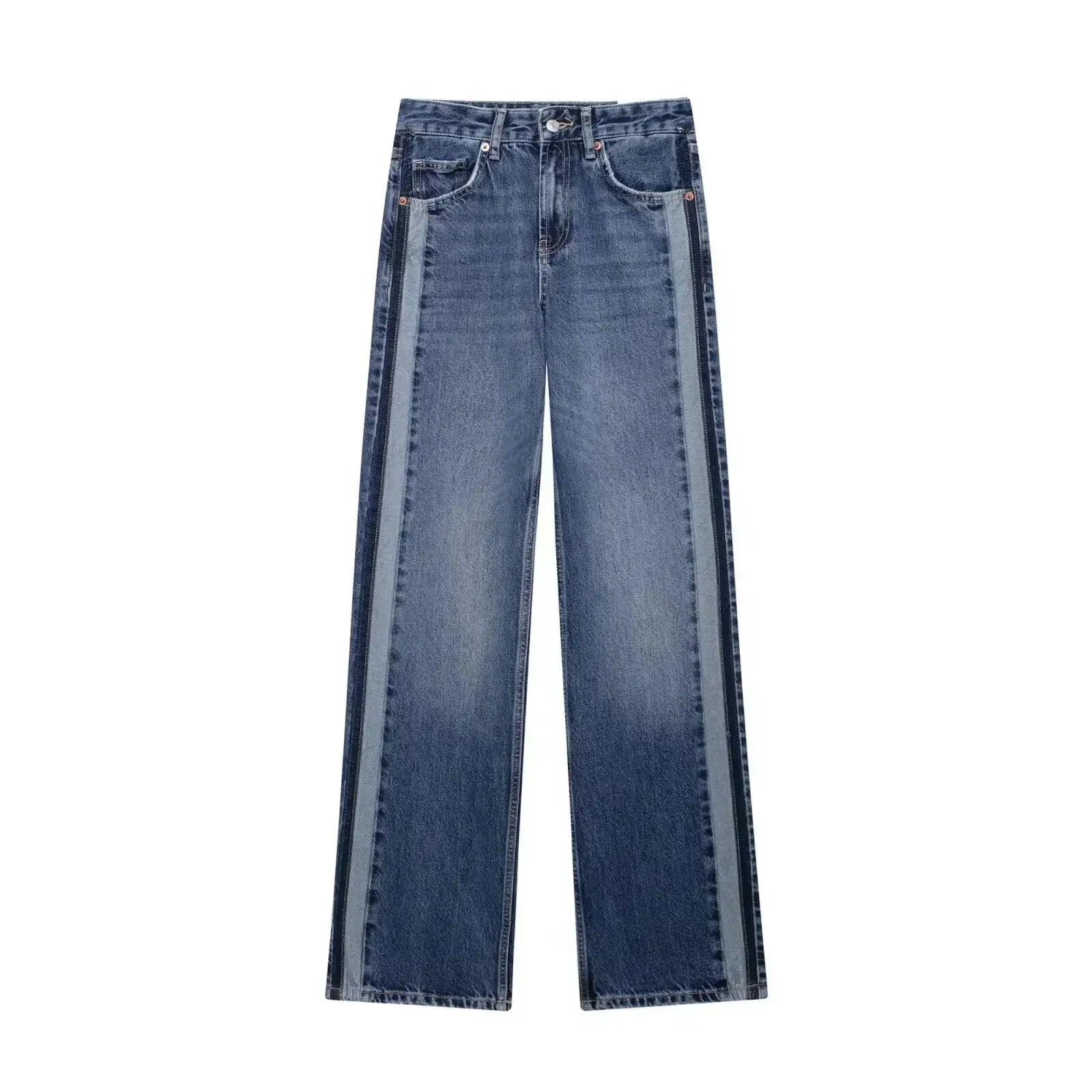 Jeans con Pannelli Largos