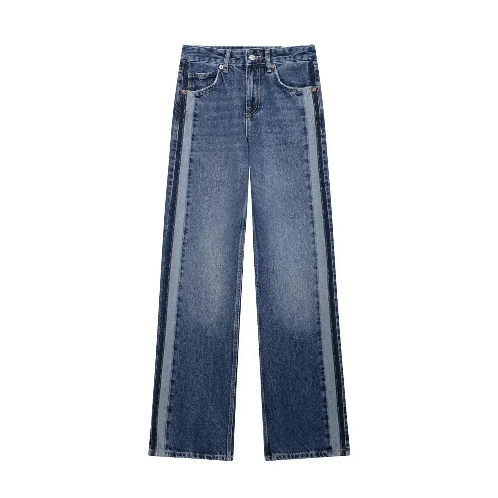 Jeans con Pannelli Largos