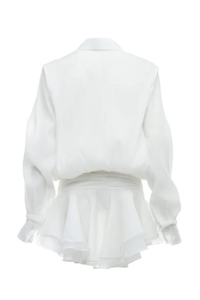 Felicia Minigonna in chiffon con camicia