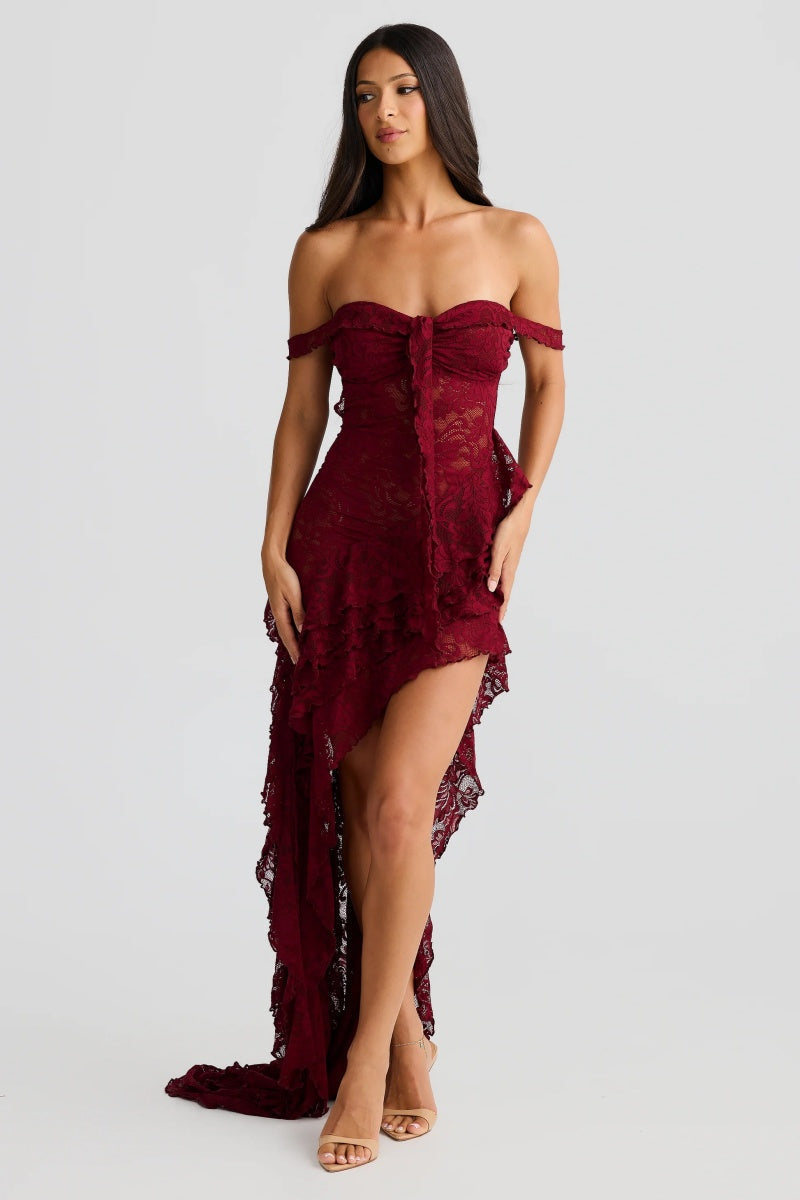 Vestito midi trasparente senza schiena con top a tubino per ragazze hot