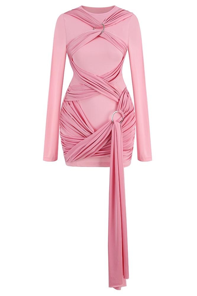 Vestito Mini Odelia conZip e Bretelle
