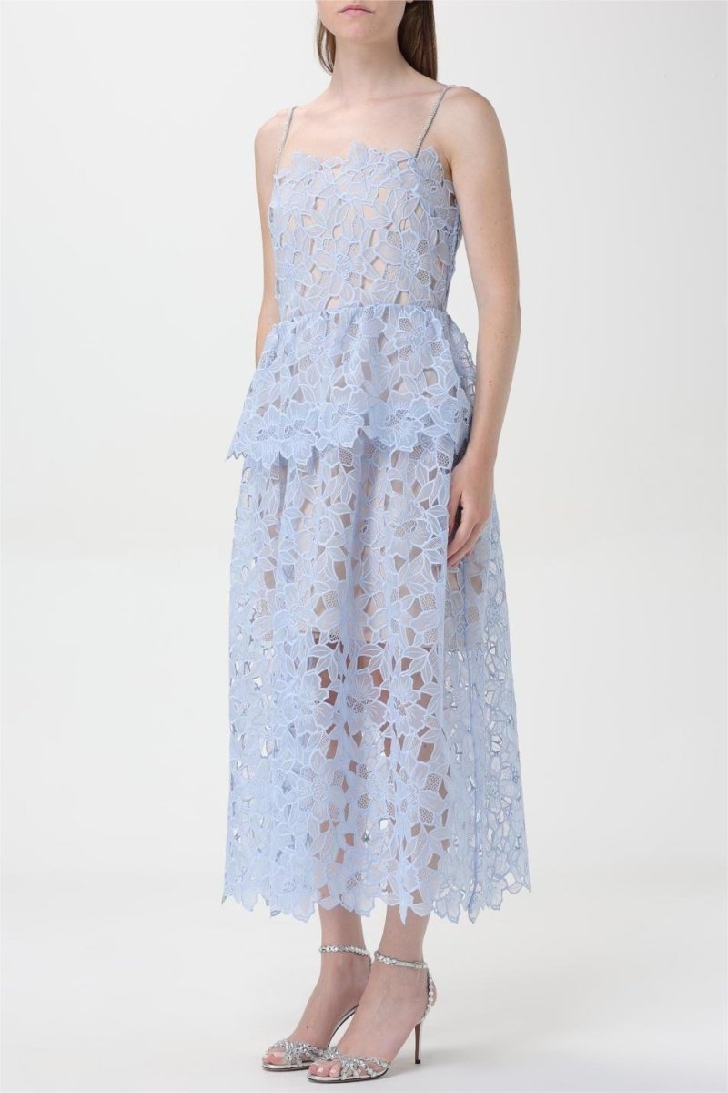 Vestito Midi Cami a strati in pizzo Ophelia