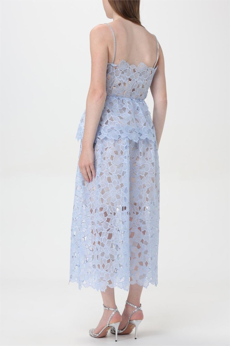 Vestito Midi Cami a strati in pizzo Ophelia