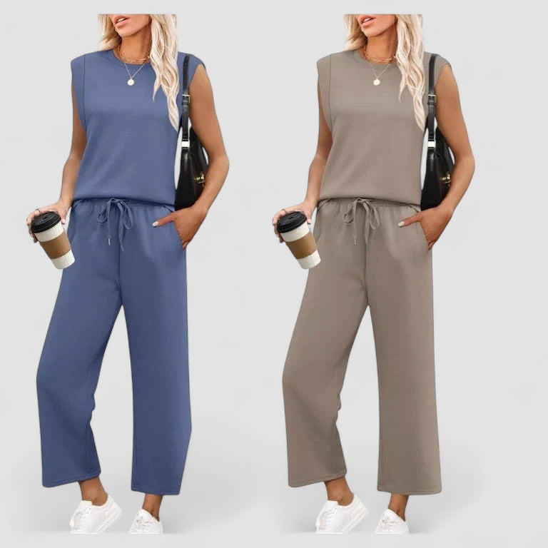 Ania - Set da donna a due pezzi – Morbido, Elegante e di Stile