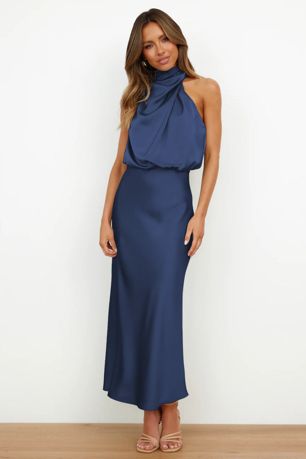 Vestito Maxi Esther - Blu
