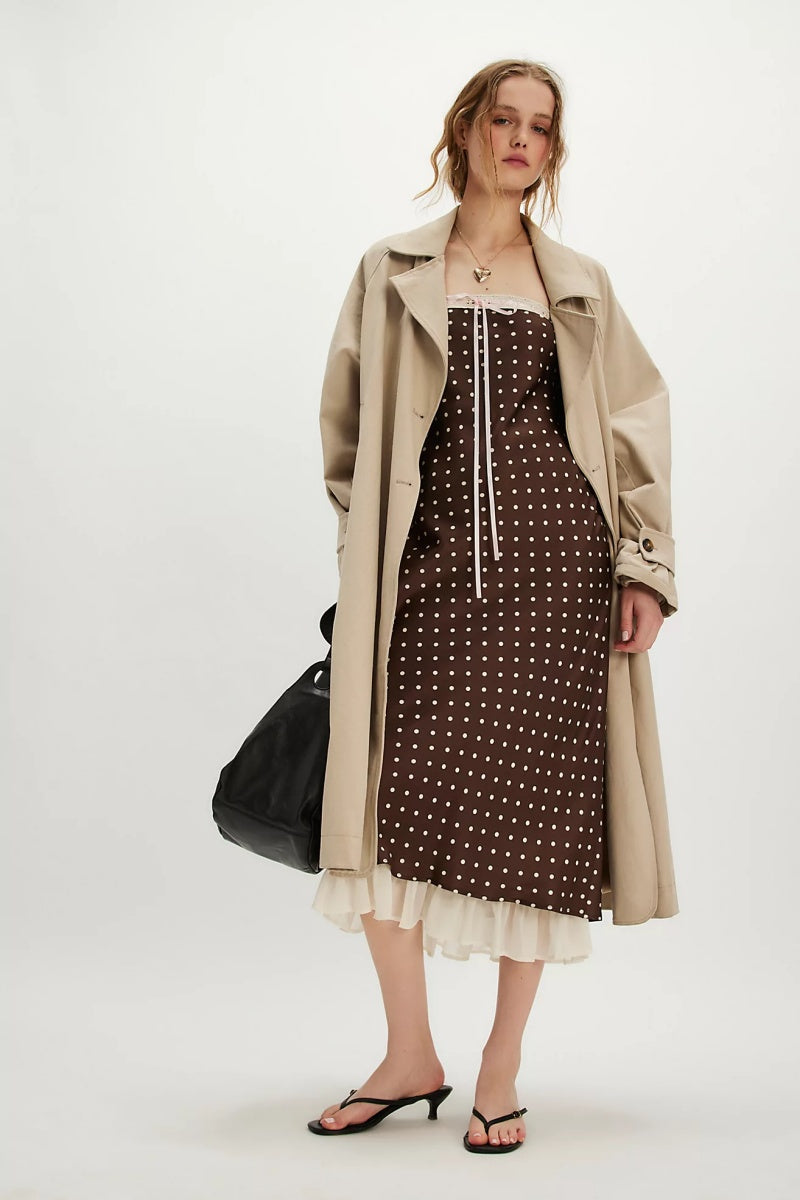 Vestito Midi Senza Spalline Daisy Mae