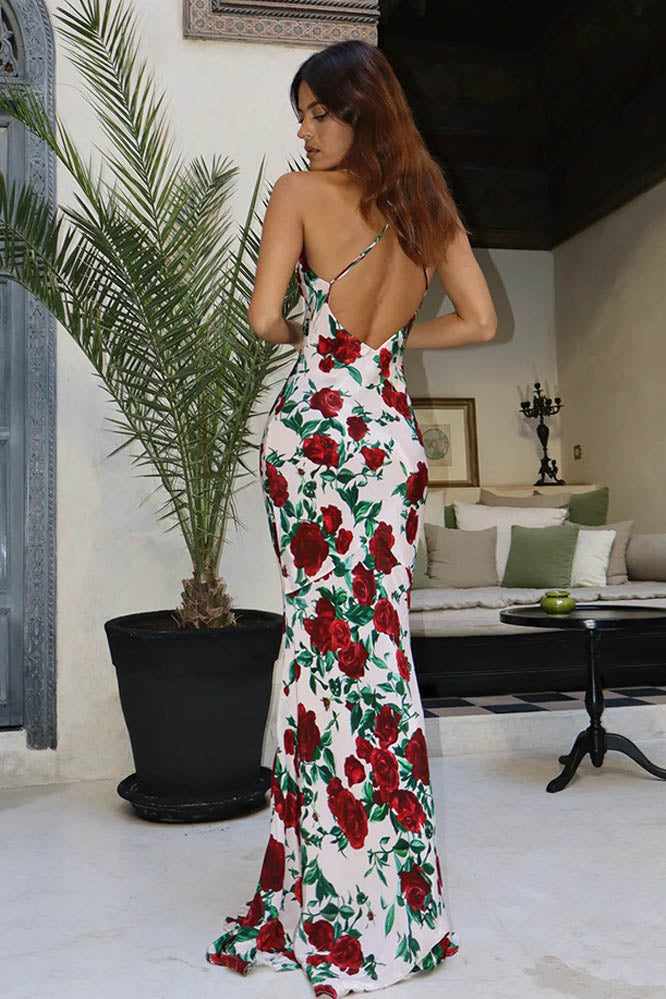 Sussurri di Primavera – Abito floreale con scollo a V