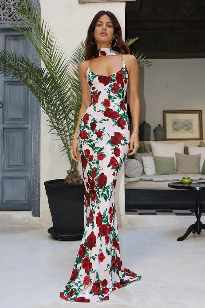 Sussurri di Primavera – Abito floreale con scollo a V