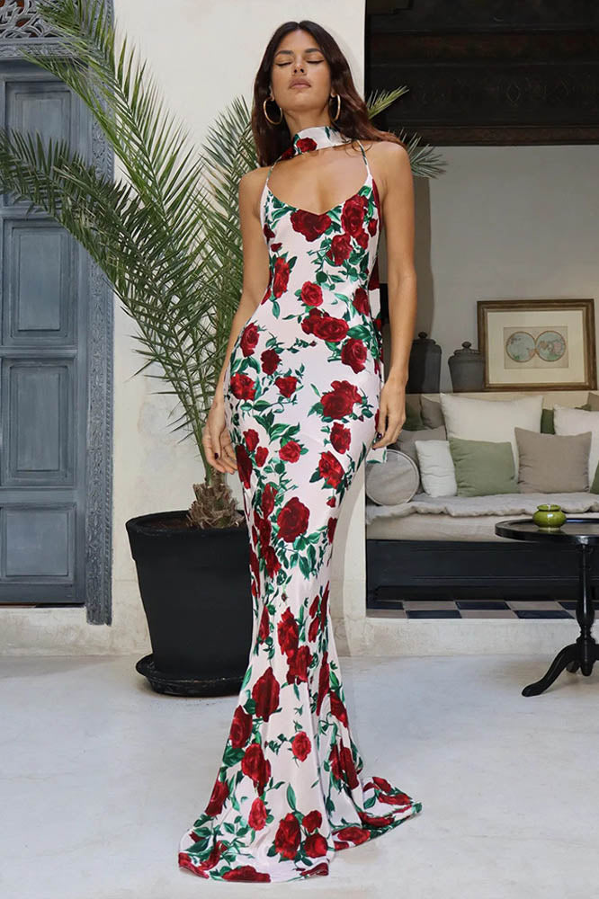 Sussurri di Primavera – Abito floreale con scollo a V