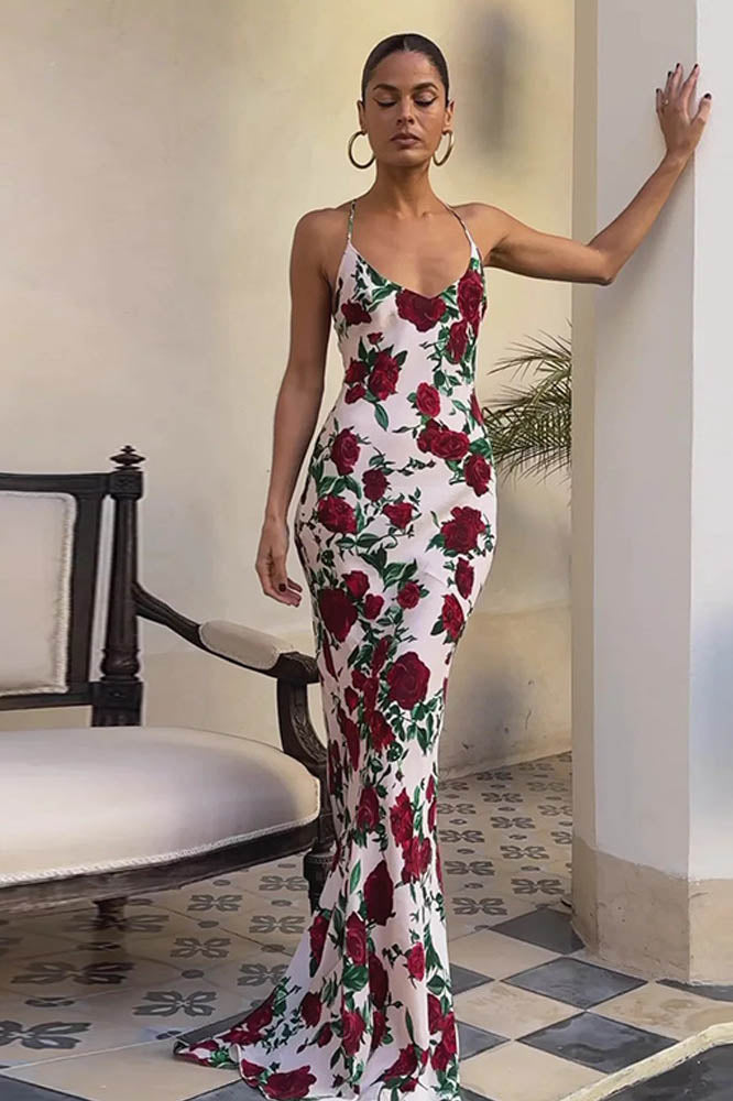 Sussurri di Primavera – Abito floreale con scollo a V