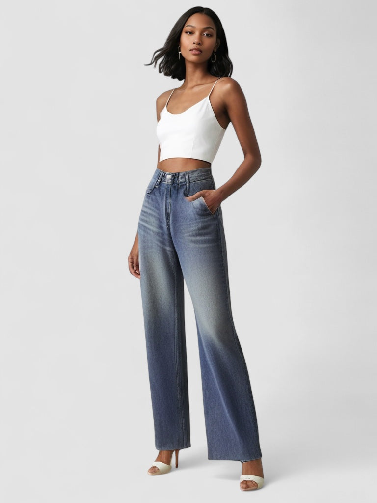 Jeans Grande Effetto Usato