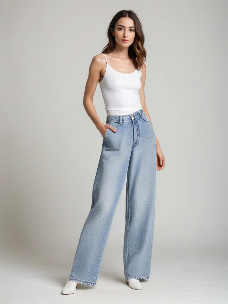 Jeans Patchwork Şicco