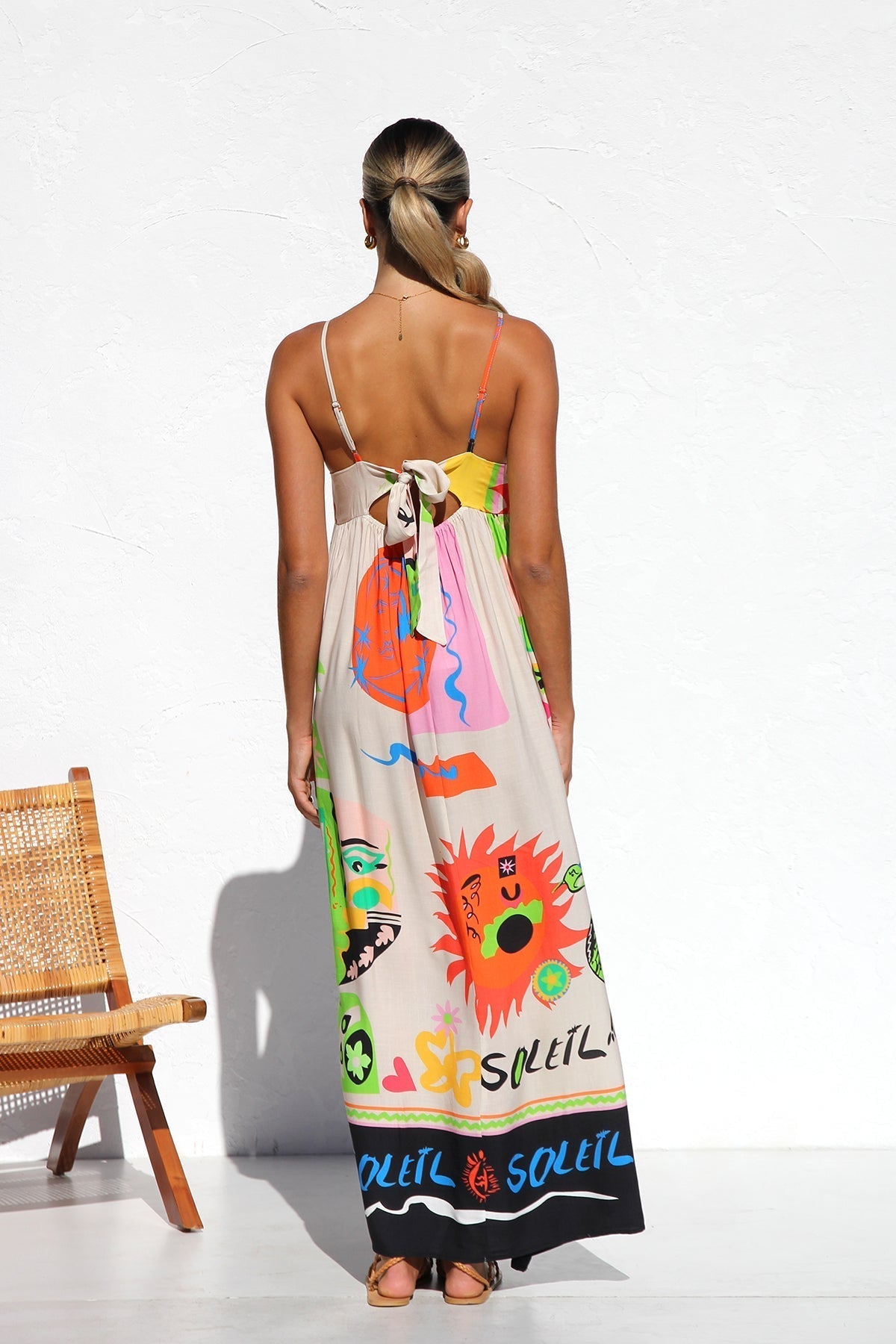 Vestito Dasha MULTICOLOR ARANCIO