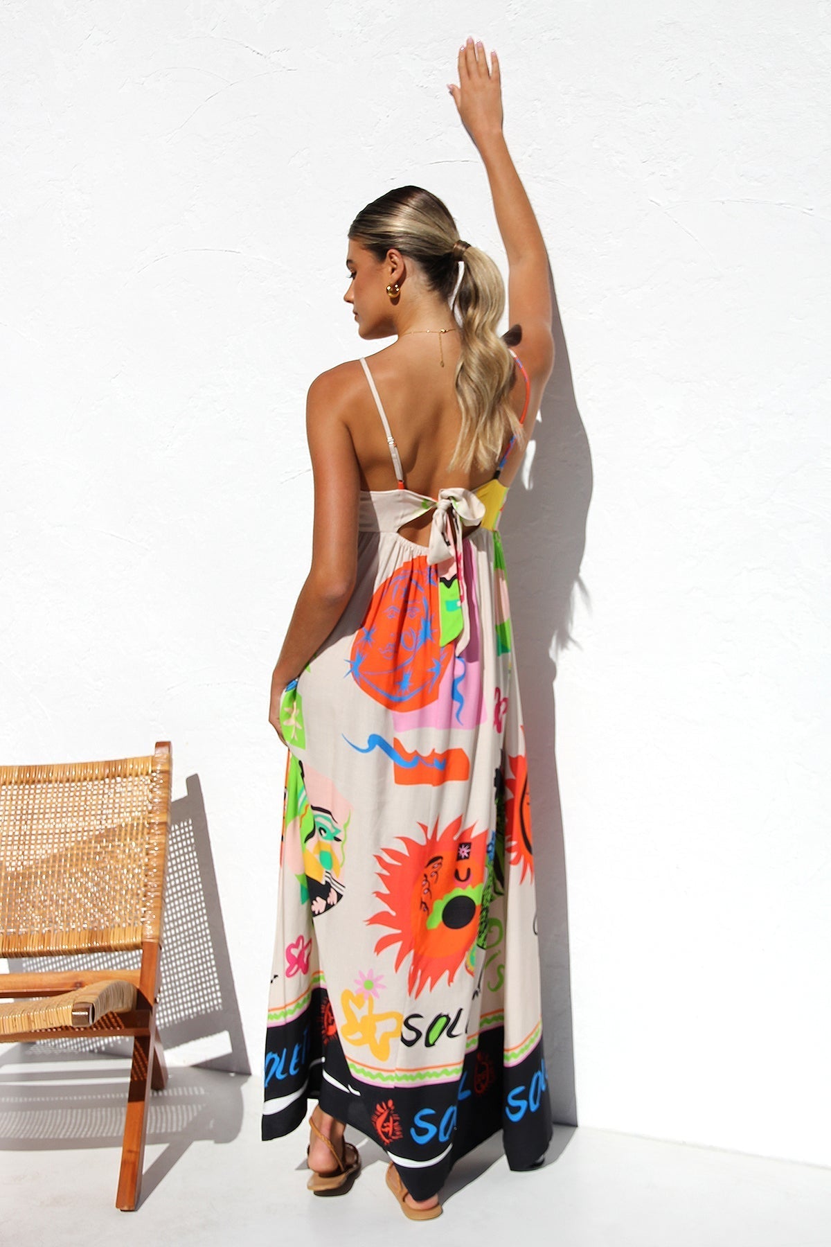 Vestito Dasha MULTICOLOR ARANCIO