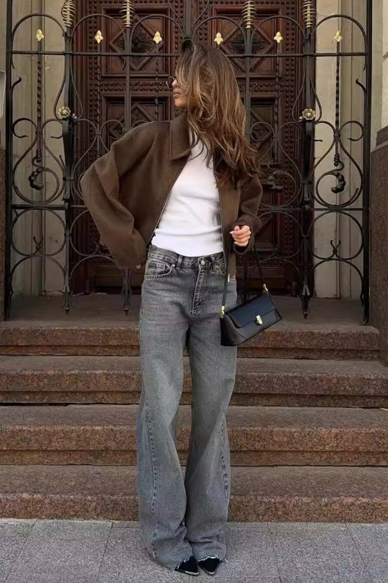 Giacca con zip