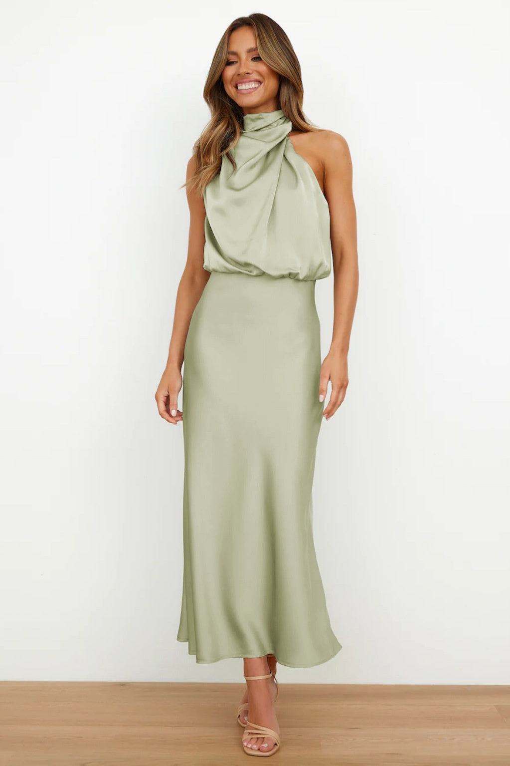 Vestito Maxi Esther - Verde Chiaro