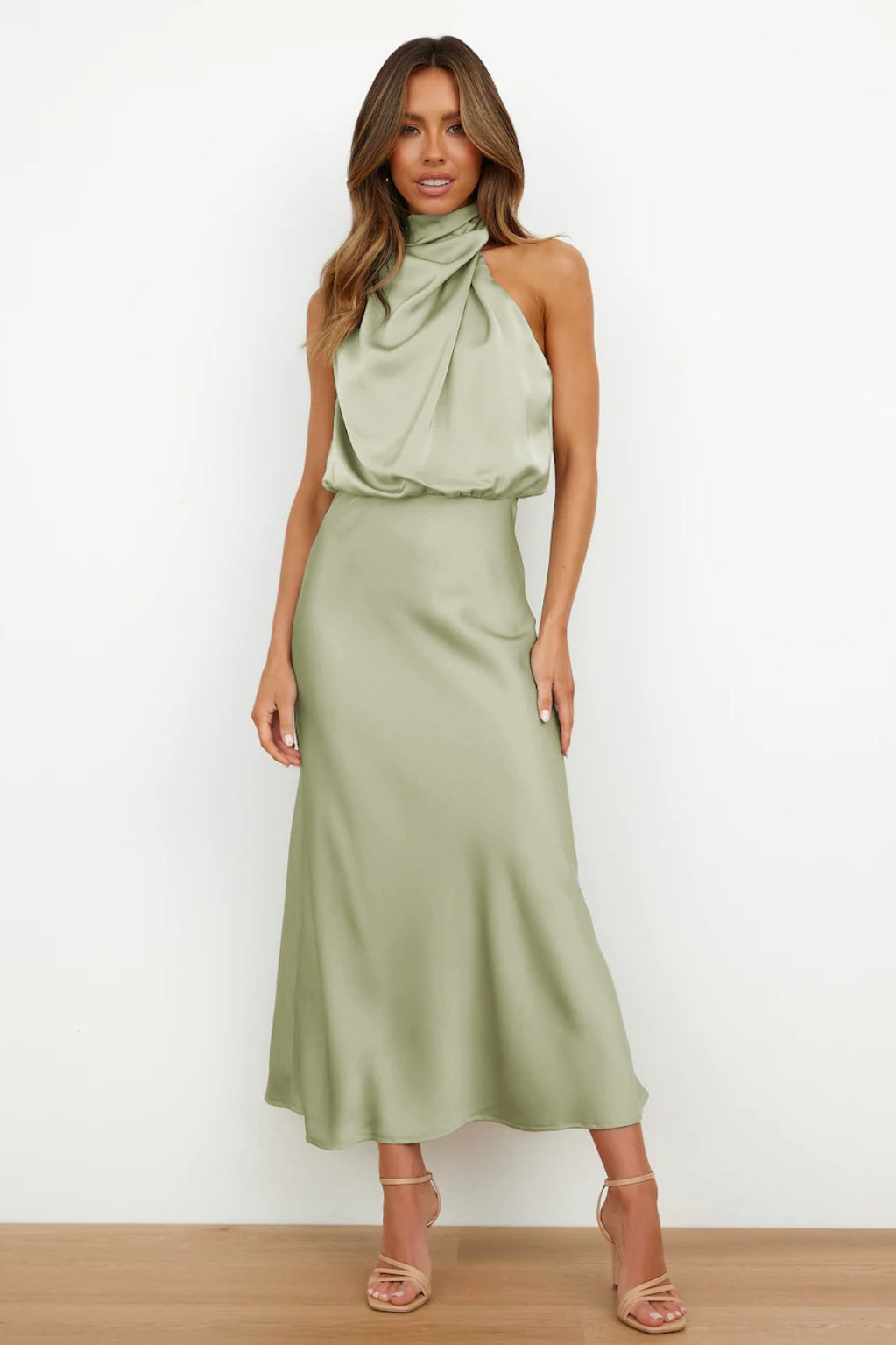 Vestito Maxi Esther - Verde Chiaro