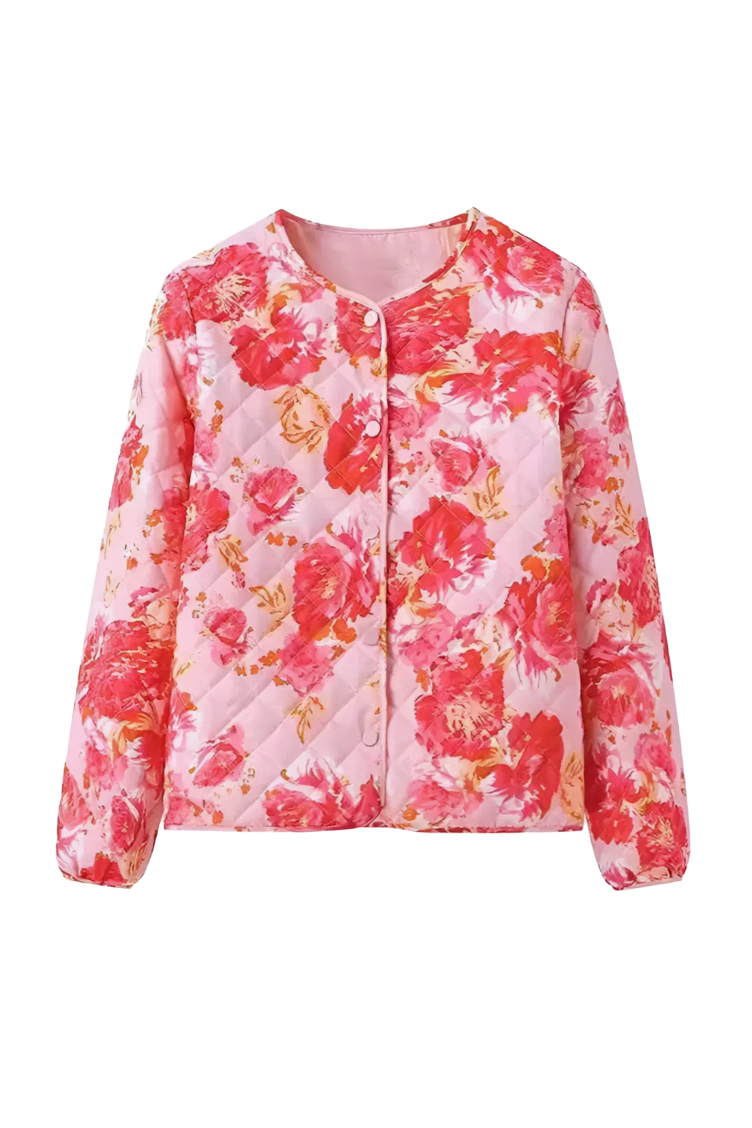 Giacca Micro Jacquard Florale Maeve