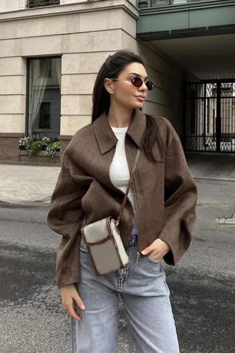 Giacca con zip