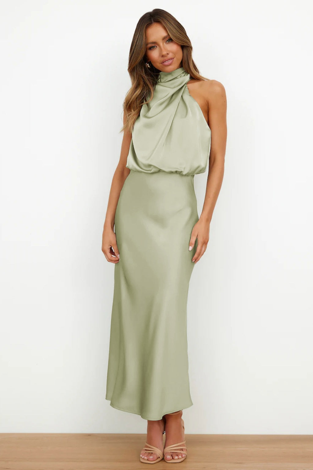 Vestito Maxi Esther - Verde Chiaro