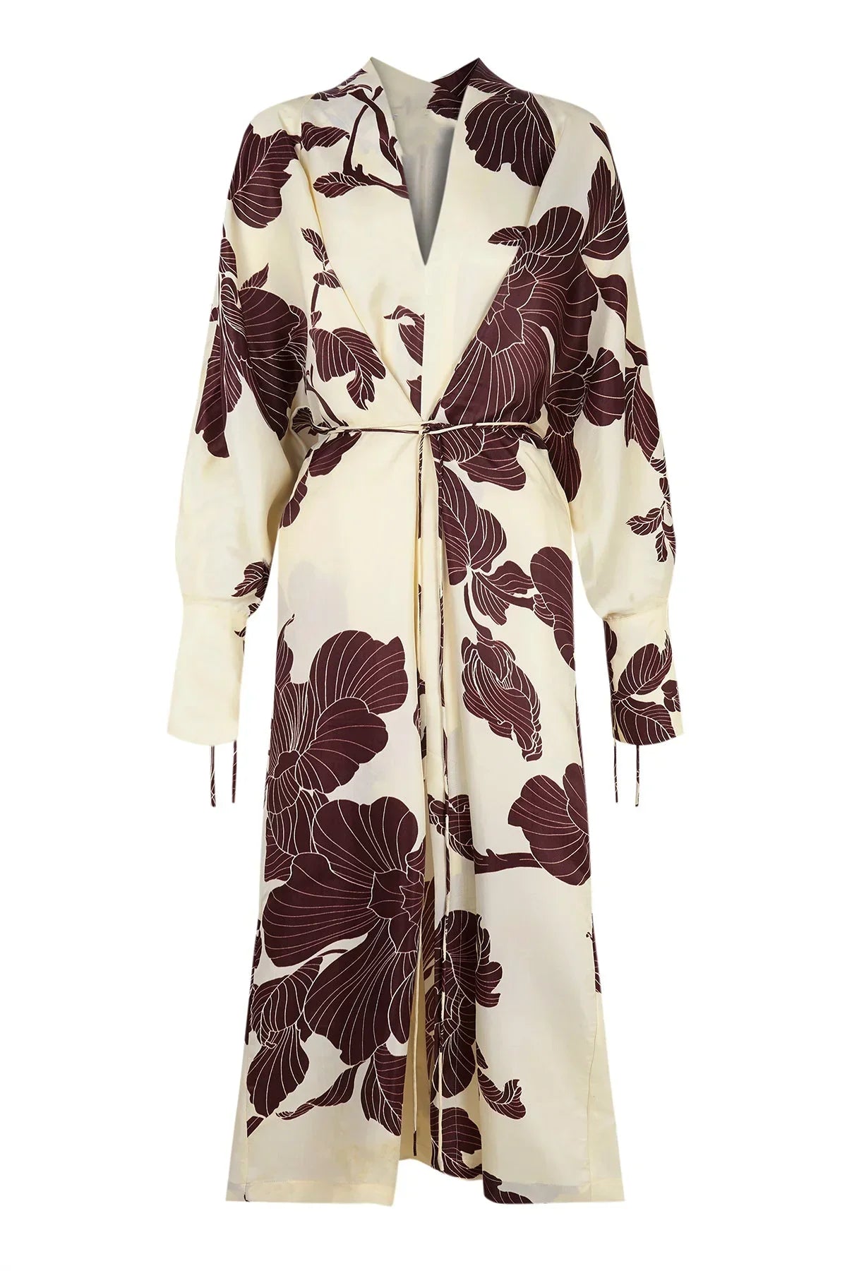 Vestito kimono con stampa origami