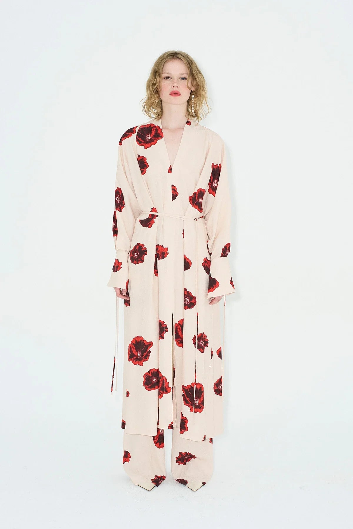 Abito Kimono con stampa Sahara