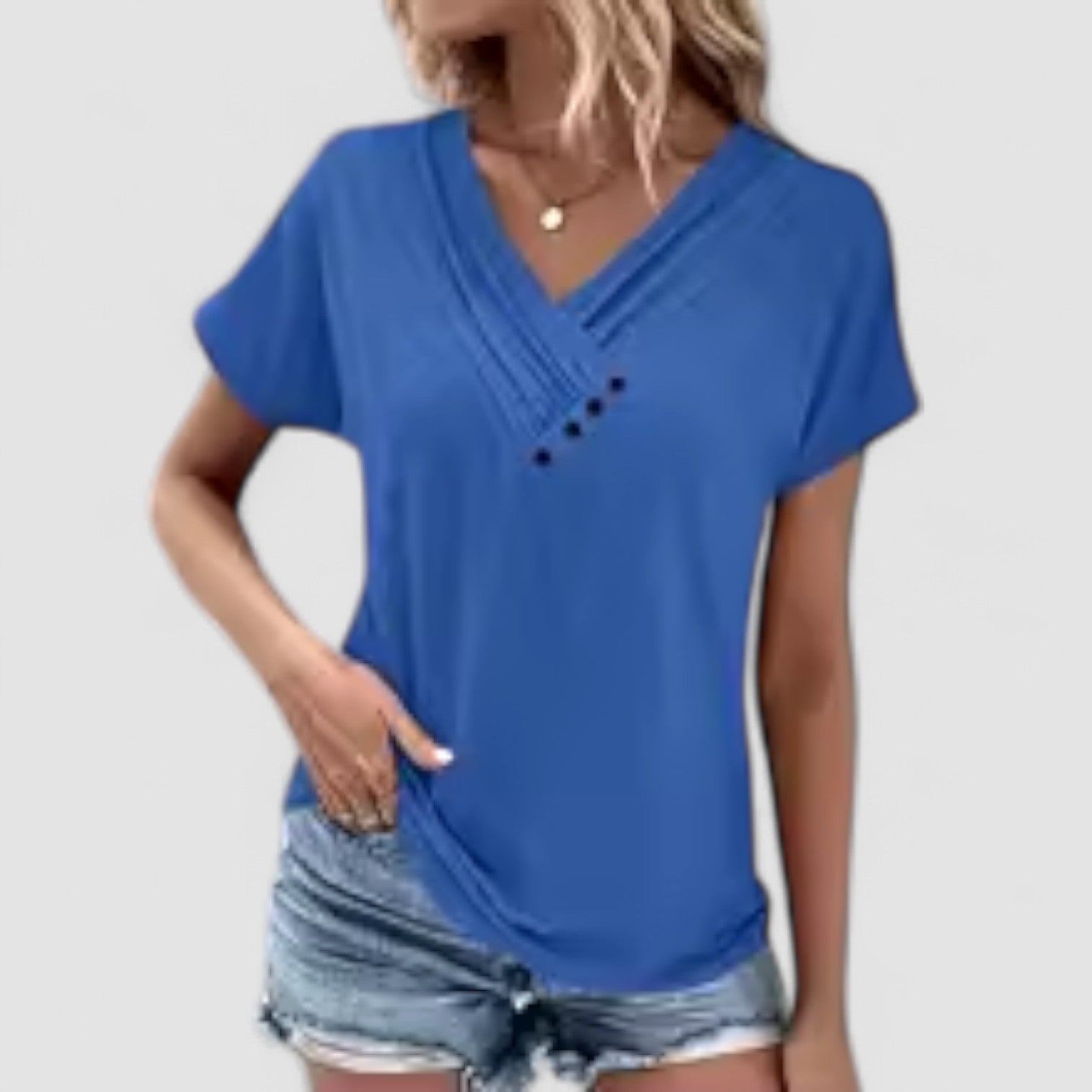 Linnéa – Blusa donna con bottoni