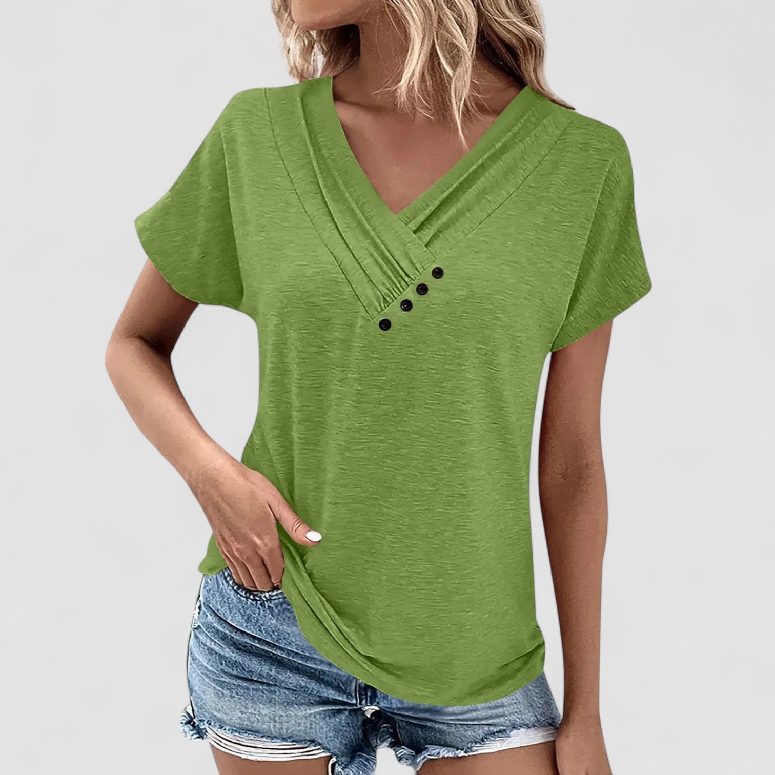 Linnéa – Blusa donna con bottoni