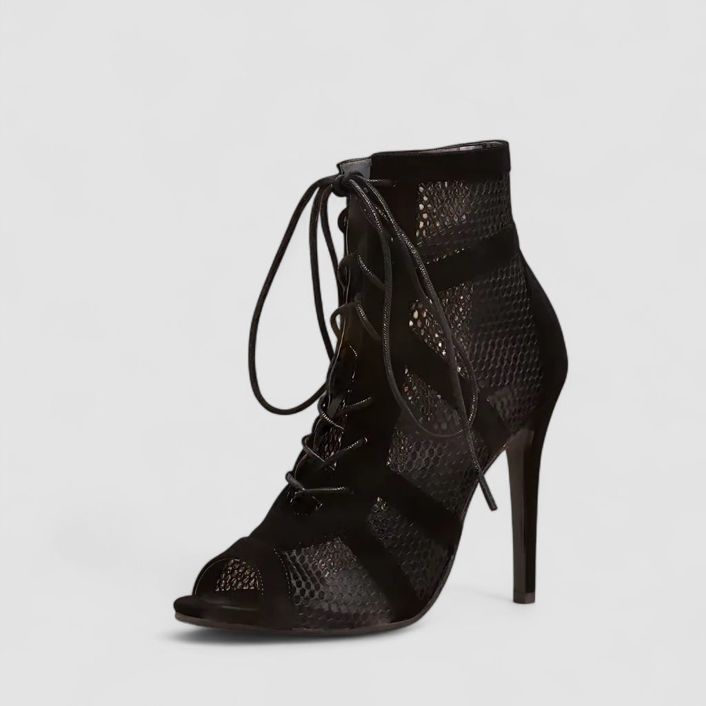 Scarpe con tacchi spessi