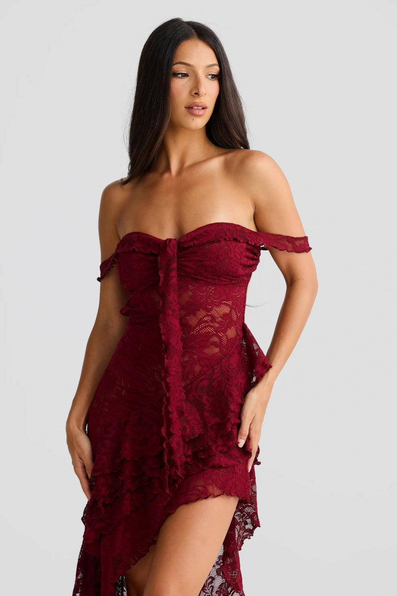 Vestito midi trasparente senza schiena con top a tubino per ragazze hot