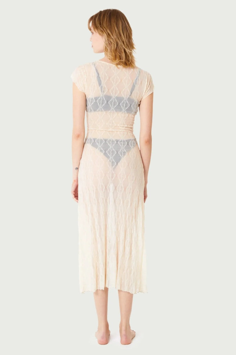 Vestito midi Fairycore Goth per donna