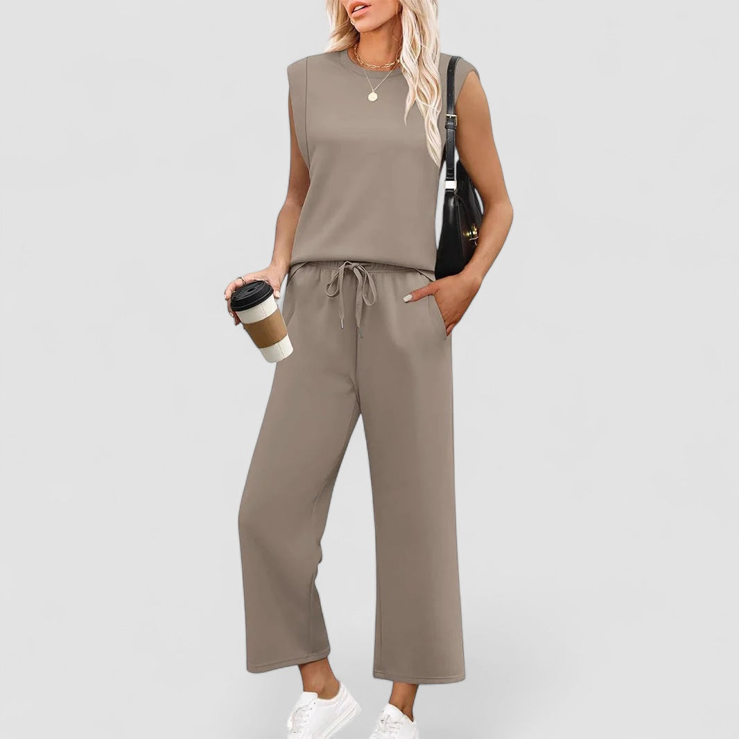 Ania - Set da donna a due pezzi – Morbido, Elegante e di Stile